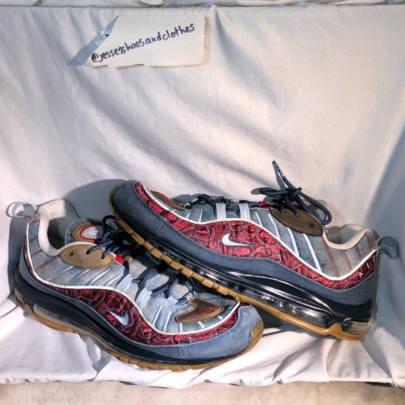 Nike Shoes Nike Air Max 98 Wild West Preowned Condition Poshmark